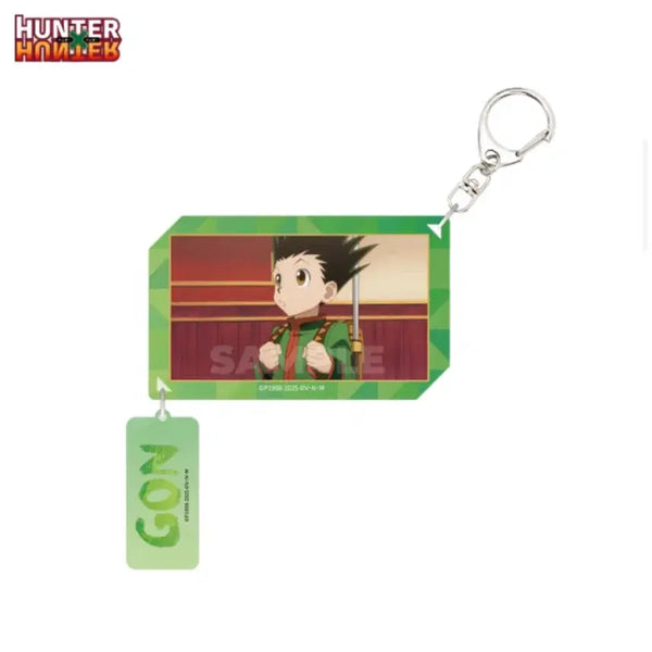 [BUNJANG] Hunter x Hunter Gon Scene Acryl Keyring / 헌터X헌터 헌헌 굿즈 장면사 아크릴 키링 키체인 곤