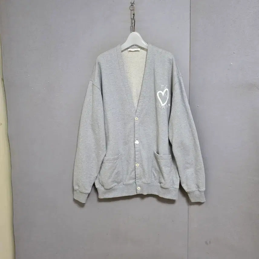 [BUNJANG] Think Plant Free Size Cardigan Grey / 띵크플랜트 프리사이즈 가디건 FF   n8069