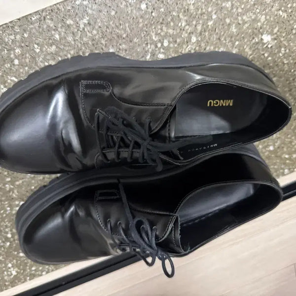 [BUNJANG] MNGU Brick Leather Derby Shoes / [43] MNGU 브릭레더 더비
