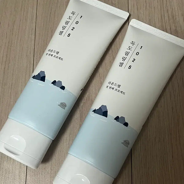 [BUNJANG] Roundlab Dokdo Peeling Gel Set (2 Count) / [새상품] 라운드랩 독도 필링젤 2개 세트