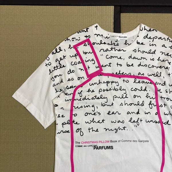 [BUNJANG] Comme des Garçons 00s Lettering Short Sleeve T-Shirt / 꼼데가르송 00s 레터링 반팔 티셔츠