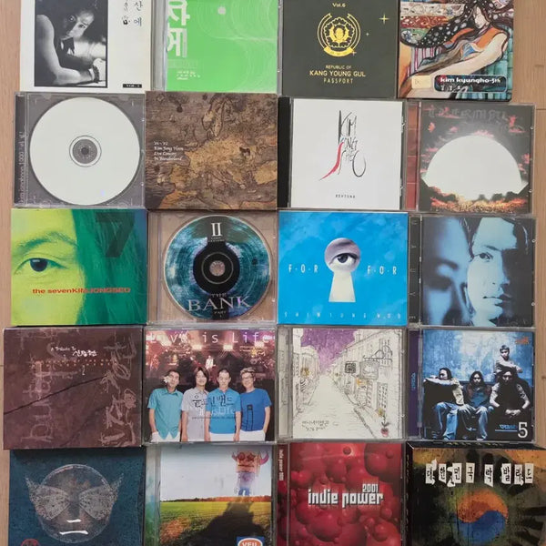 [BUNJANG] Various Artists Korean Rock Ballad Compilation Albums / 대한민국 가요 락 앨범 (강산에 김종서 김경호 윤도현 신승우  삐삐밴드)