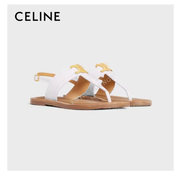 [BUNJANG] Celine Limpia Triomphe Slide Sandals / 셀린느 림피아 트리옹프 통쪼리샌들