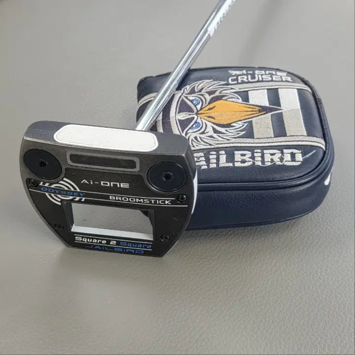[BUNJANG] Odyssey Ai-ONE STS Jailbird Broomstick 45-inch Putter / 인기 오딧세이 AiONE STS 제일버드 브룸스틱 45인치 퍼터