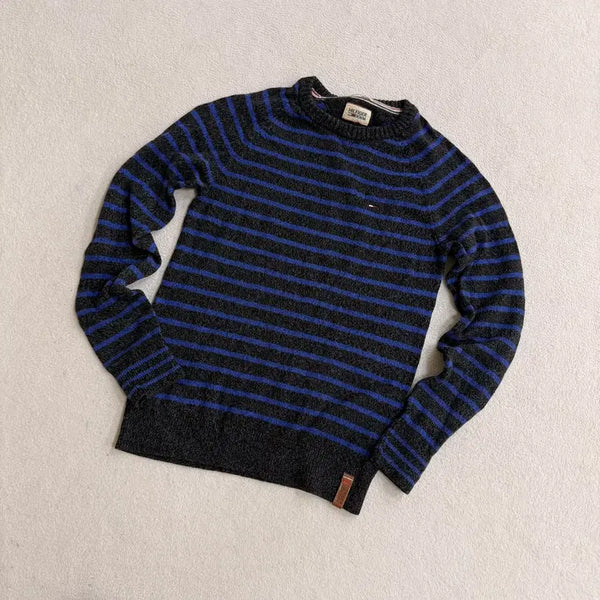 [BUNJANG] Tommy Hilfiger Striped Knit Sweater / S 타미힐피거 스트라이프 니트 0812T1