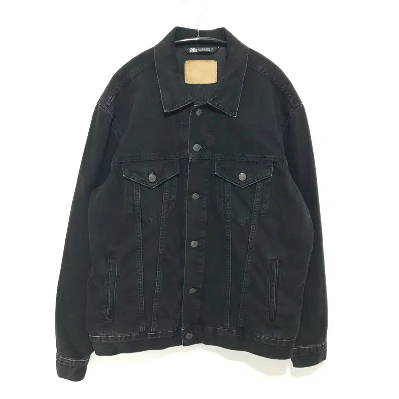 [BUNJANG] Zara Denim Trucker Jacket L / 자라 데님 트러커 자켓 L_M2693