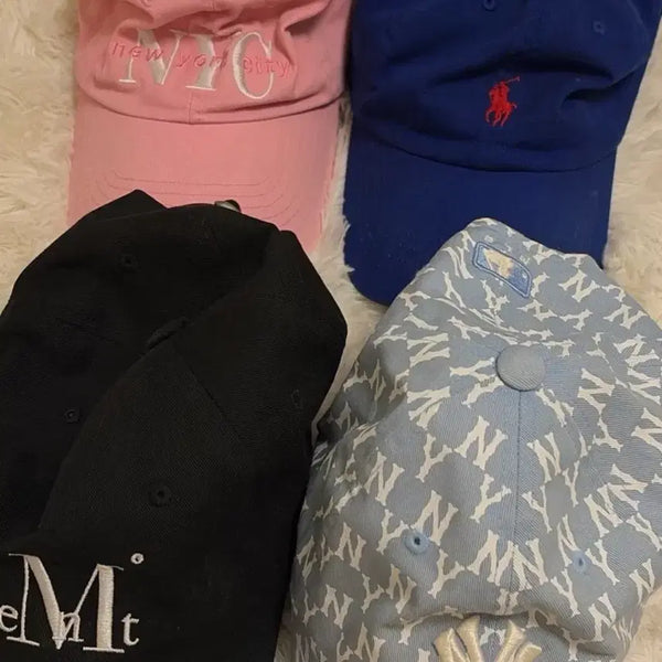 [BUNJANG] Polo MLB Cap Bundle Set / NYC, 폴로, 무센트, MLB 모자 일괄