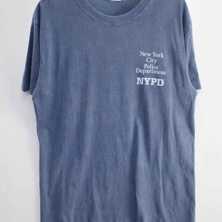 [BUNJANG] Good Looks Speed NYPD Print T-Shirt / 굿락스피드 NYPD 프린트 티셔츠