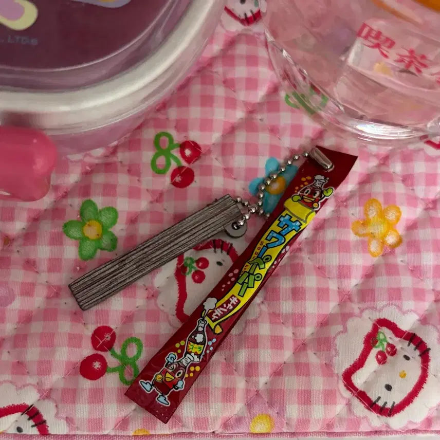 [BUNJANG] Japanese Gachapon Dessert Snack Keychain Strap / 일본 젤리 음식 가챠 디저트 쫀디기 과자 키링 스트랩