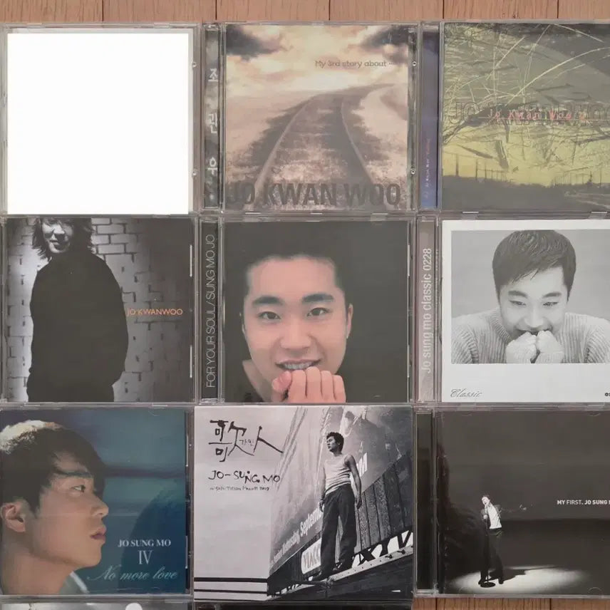 [BUNJANG] Jo Kwan Woo & Jo Sung Mo CD Collection / 조관우 조성모 CD모음