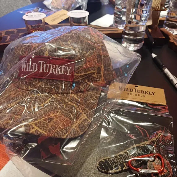 [BUNJANG] Wild Turkey Baseball Cap Keychain Set / 와일드터키 볼캡 키링 세트