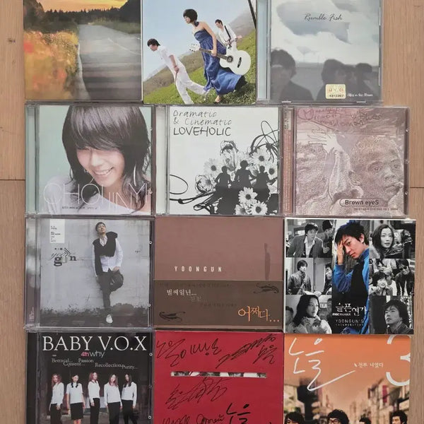 [BUNJANG] Various Artists K-Pop and Ballad CDs - Urban Zakapa, Rumble Fish, Brown Eyes, Loveholic, Yoon Gun, Noel, Baby Vox / 어반자카파, 럼블피쉬, 브라운 아이즈, 러브홀릭, 윤건, 노을, 베이비복스  CD