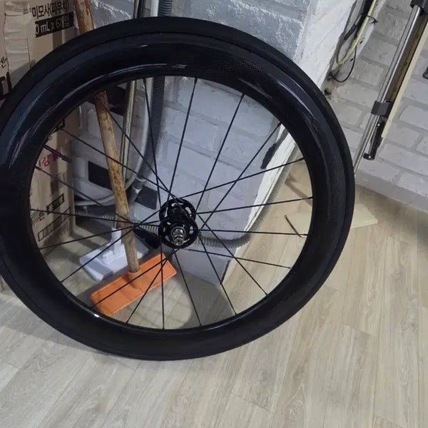 [BUNJANG] CSC 60mm Matte Rim Front Wheel / (무광 60림 와주세요)무하자 csc 60림 프론트 교신,판매