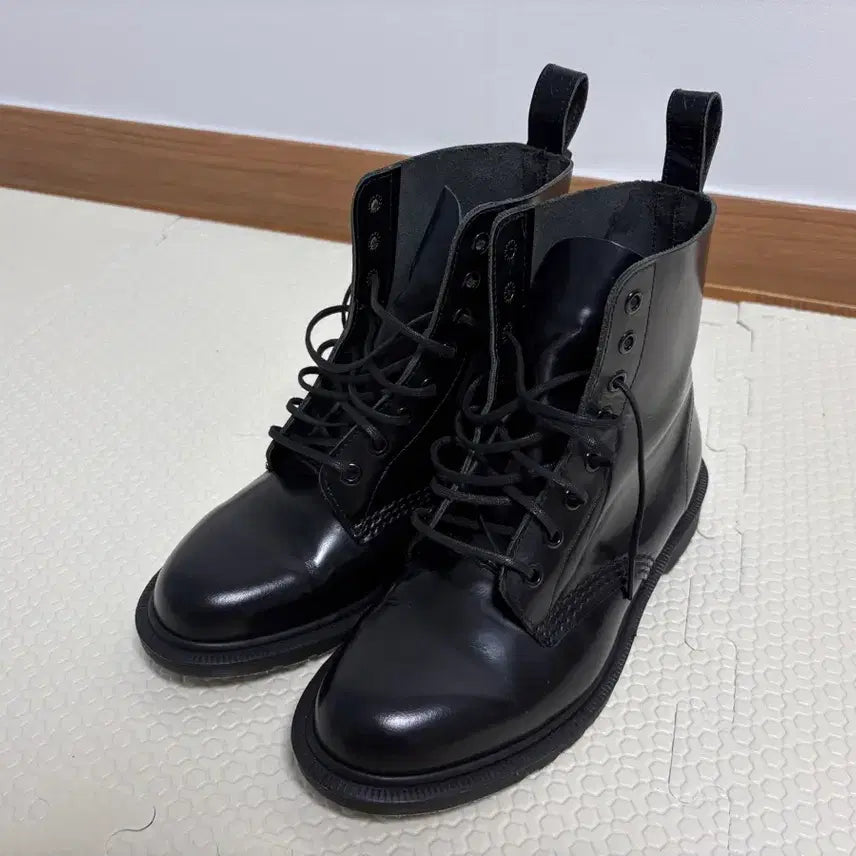[BUNJANG] Dr. Martens Black Leather Boots 250mm / 닥터마틴 워커