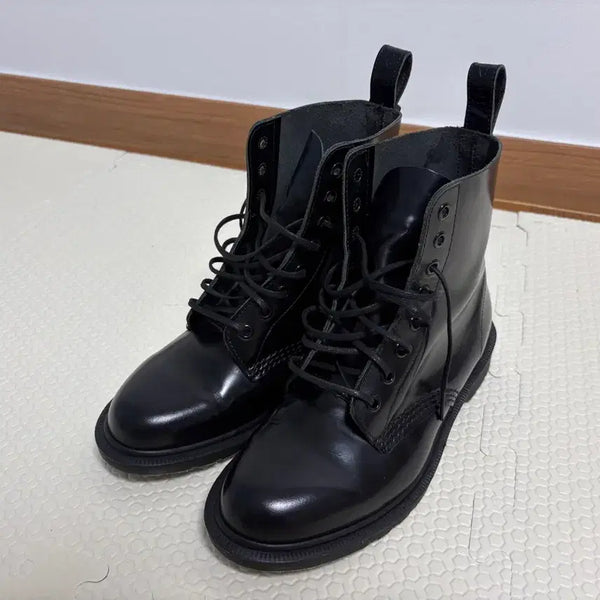 [BUNJANG] Dr. Martens Black Leather Boots 250mm / 닥터마틴 워커