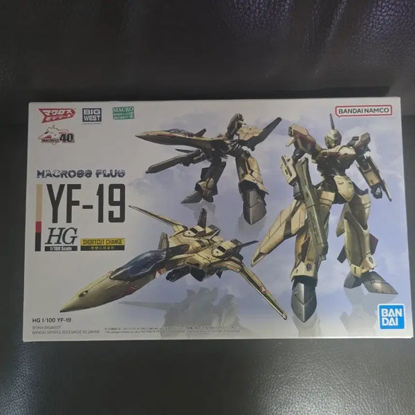 [BUNJANG] Bandai HG Macross Plus YF-19 Isamu Custom Model Kit / 반다이 HG 마크로스 플러스 YF-19 이사무기 새상품