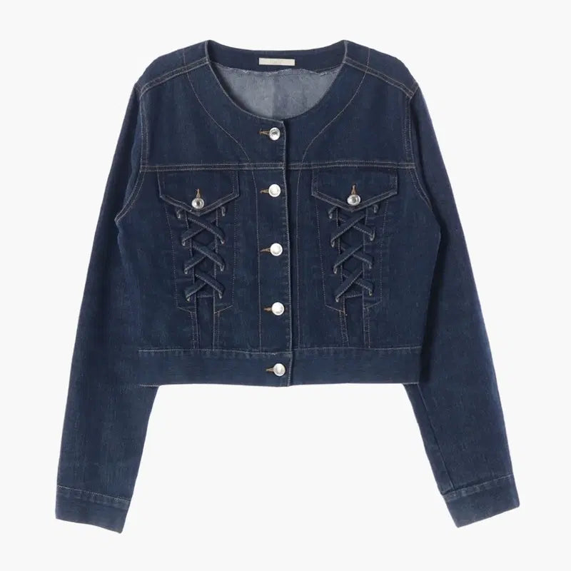 [BUNJANG] TORTE Denim Jacket Women's (M) / TORTE 데님자켓 WOMEN (M) TTLARH2033