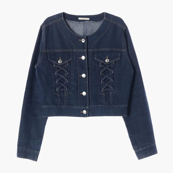 [BUNJANG] TORTE Denim Jacket Women's (M) / TORTE 데님자켓 WOMEN (M) TTLARH2033