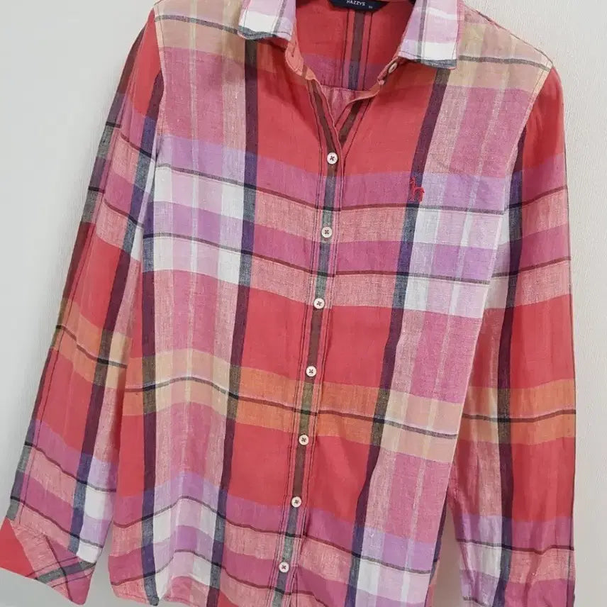 [BUNJANG] Hazzys Genuine Women's Linen Shirt / 헤지스 정품 여성린넨셔츠