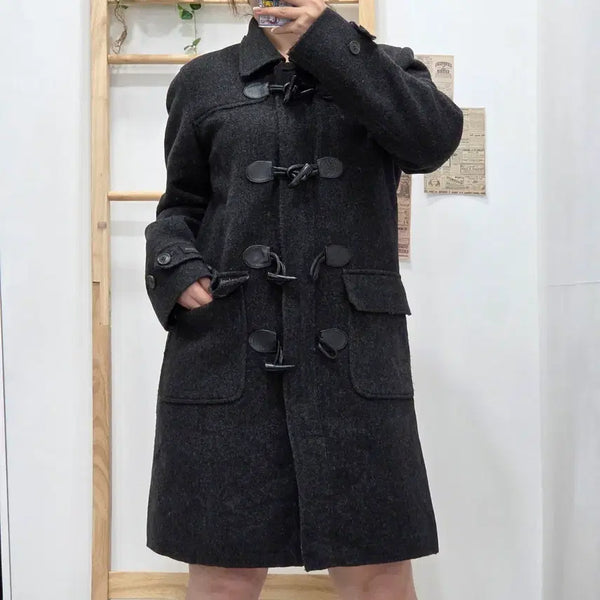 [BUNJANG] Unionbay Handmade Wool Blend Duffle Coat (95) / [프립]95/유니온베이 핸드메이드 모혼방 더플 떡볶이 코트(모80%)