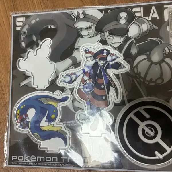 [BUNJANG] Pokemon Subway Master Upper & Lower Level Acrylic Standee / 포켓몬스터 서브웨이 마스터 상행 하행 아크릴 스탠드 포켓몬 서브마스