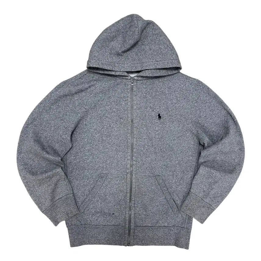 [BUNJANG] Polo Ralph Lauren Grey Small Pony Hoodie (L) / 폴로 그레이 스몰포니 후드집업(L)
