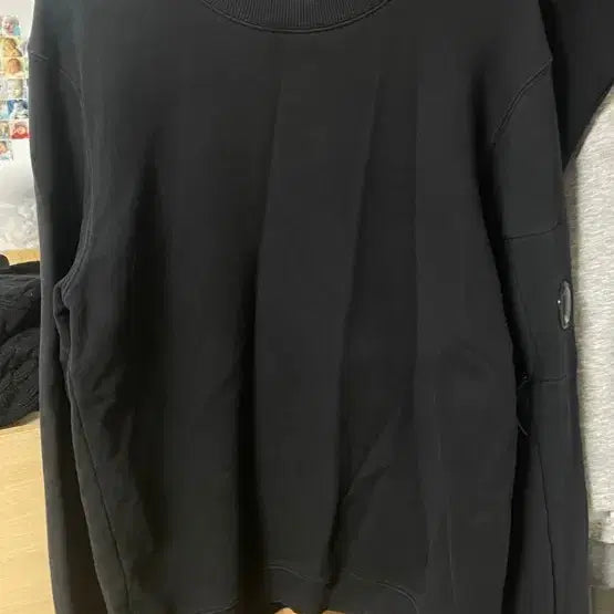 [BUNJANG] CP Company Sweatshirt Black / CP컴퍼니 맨투맨 블랙
