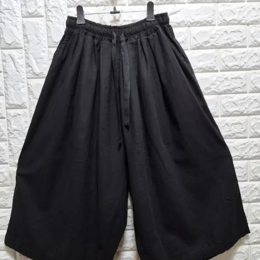 [BUNJANG] Cotton Linen Blend Wide Baggy Pants / 멋스러운 면.마 와이드 배기팬츠