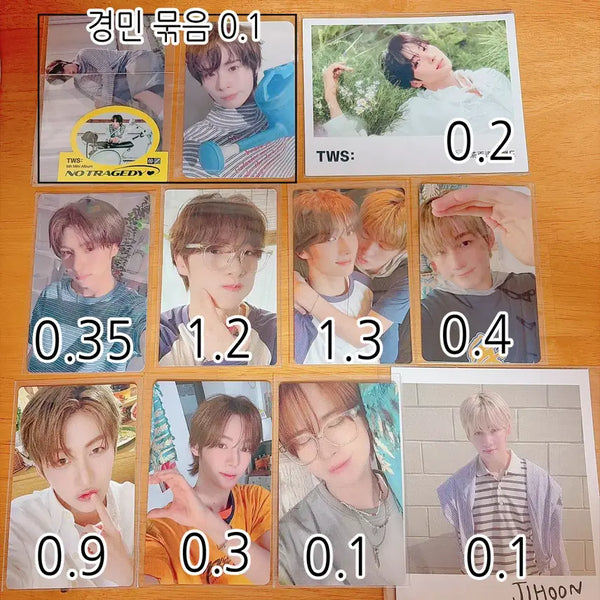 [BUNJANG] TWS Soda Soda Limited Edition Photocard (Youngjae, Jihoon, Kyungmin, Hanjin) / 투어스 tws 소다소다 한정 A 영재 B 지훈 경민 한진 훈제란즈 포카 유니버셜 위버스 미공포