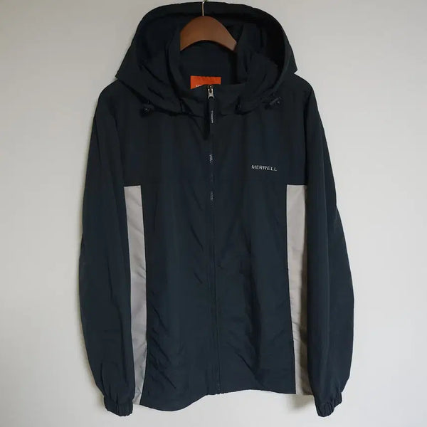 [BUNJANG] Merrell Men's Nylon Hooded Zip-Up Jacket Windbreaker / H159 MERRELL 머렐 남성 후드 집업 남자 자켓 나일론 바람막이