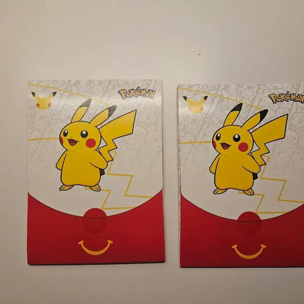 [BUNJANG] Pokemon 25th Anniversary McDonald's North America Pack Set / 포켓몬스터 맥도날드 팩 25주년 북미 2개