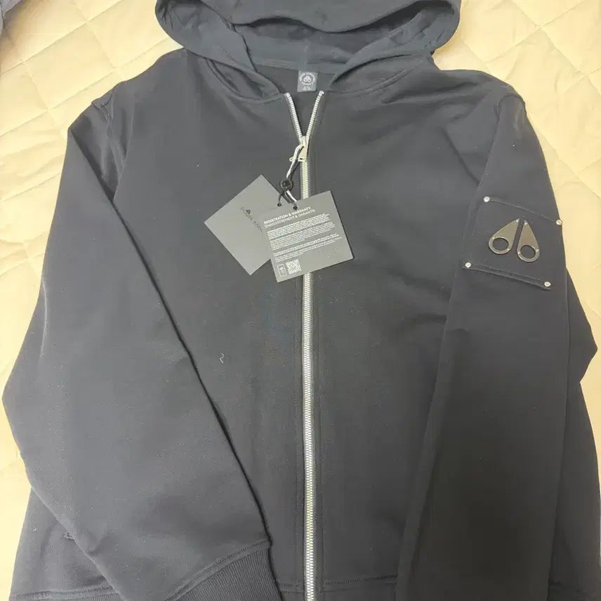 [BUNJANG] Moose Knuckles Full Zip Hoodie Jacket XL / 무스너클 풀짚 후디 자켓