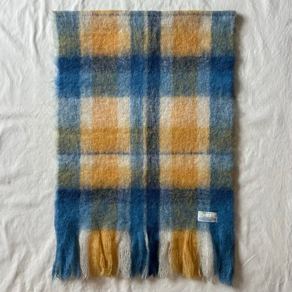 [BUNJANG] St. Albans 90s Mohair Shawl Scarf / 90s 오스트레일리아 St. Albans 모헤어 숄 머플러