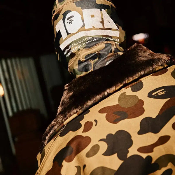 [BUNJANG] BAPE x Torayichi Reflective 1st Camo Balaclava / 베이프 x 토라이치 리플렉티브 1st 카모 바라클라바