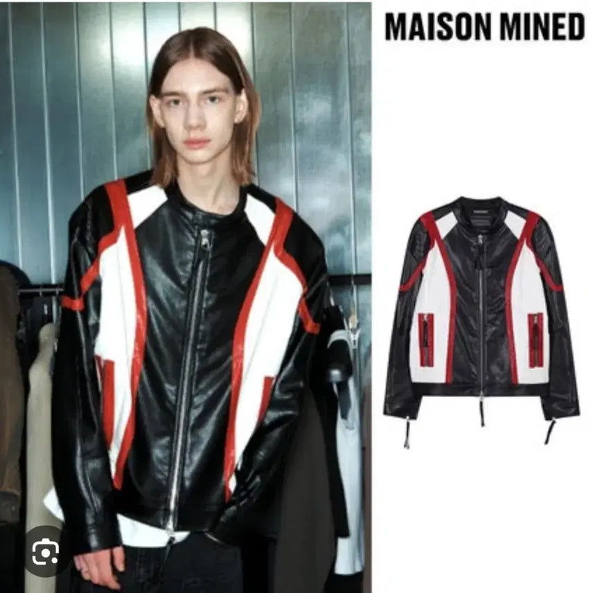 [BUNJANG] Maisonmined Racing Jacket / 메종미네드 레이싱자켓122