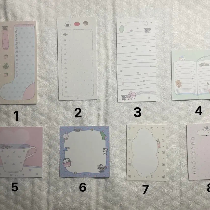 [BUNJANG] Neulhi Memo Pad / ₩300 [떡메모지] - 늘히