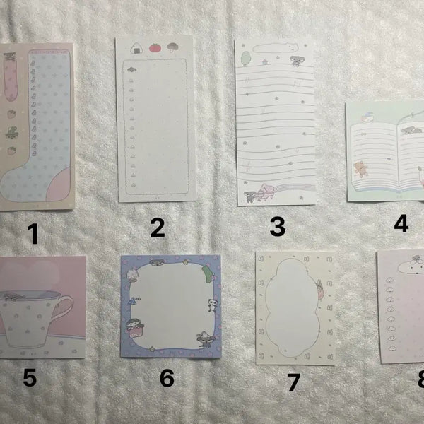 [BUNJANG] Neulhi Memo Pad / ₩300 [떡메모지] - 늘히