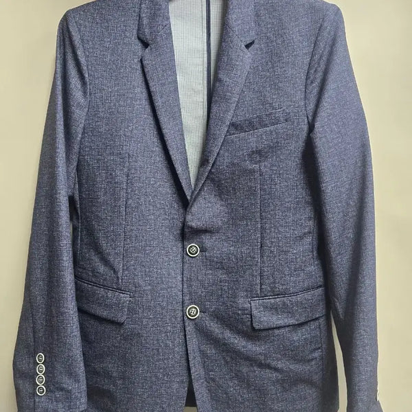 [BUNJANG] AYA MORIE Navy Melange Jacket / AYA MORIE 네이비 멜란지 자켓 50