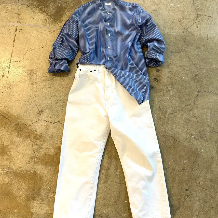 [BUNJANG] CIOTA White Straight Leg Pants / CIOTA 시오타 화이트 팬츠