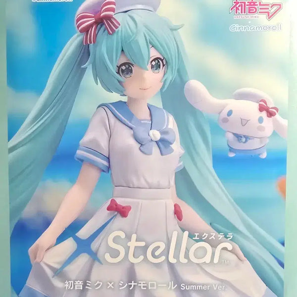 [BUNJANG] Hatsune Miku Sega Cinnamonroll Stella Figure / 하츠네 미쿠 세가 시나모롤 스텔라 피규어 판매합니다