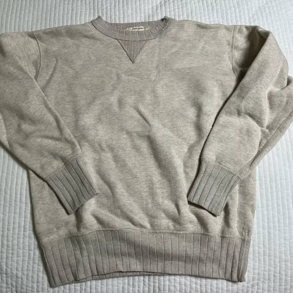 [BUNJANG] TWOMON Oatmeal Sweatshirt / 투문 스웻셔츠 오트밀 42/44