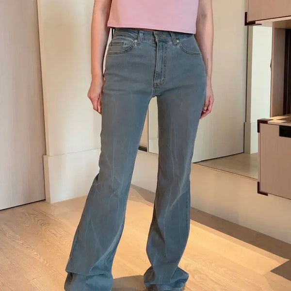 [BUNJANG] Washed Bootcut Pants / 워싱 부츠컷 M