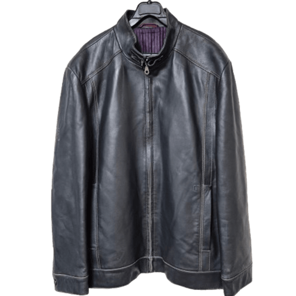 [BUNJANG] Maestro Genuine Lambskin Zipper Rider Jacket Jumper (Size 100) / 마에스트로 양가죽 정품 남자 추동용 남성 집업라이더자켓점퍼100