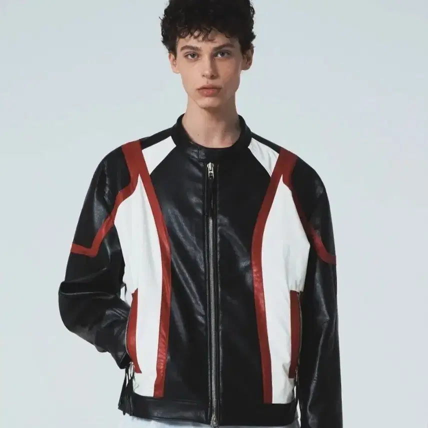 [BUNJANG] Maison Minied Racer Jacket / 메종미네드 레이서자켓123