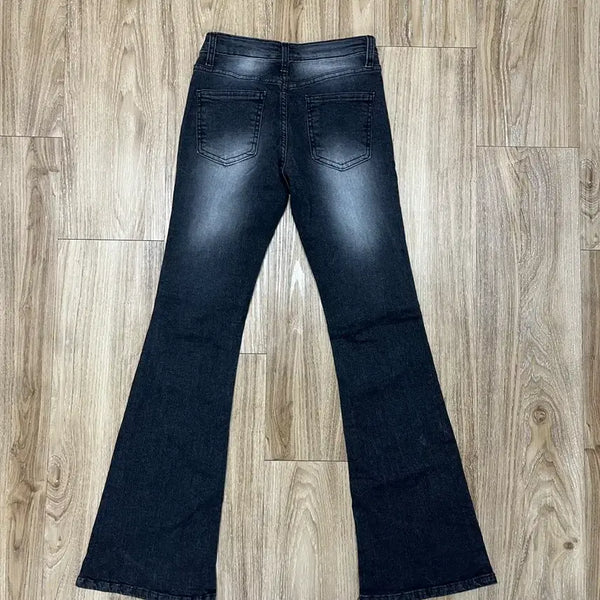 [BUNJANG] C nergy Black Bootcut Jeans / C nergy 부츠컷 흑청바지 S