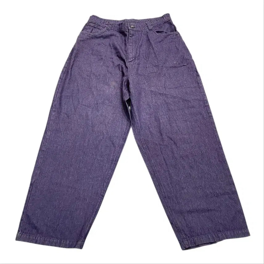 [BUNJANG] Brown Breath Purple Denim Pants / 브라운 브레스 퍼플 데님 팬츠