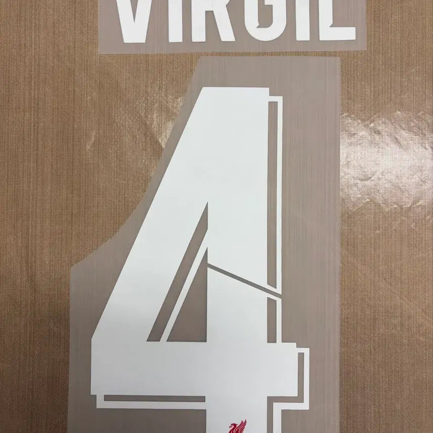[BUNJANG] Liverpool 2018-2022 Home Champions League Van Dijk Jersey Customization / 18-22 리버풀 홈 챔피언스리그 반다이크 유니폼 마킹