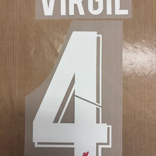 [BUNJANG] Liverpool 2018-2022 Home Champions League Van Dijk Jersey Customization / 18-22 리버풀 홈 챔피언스리그 반다이크 유니폼 마킹