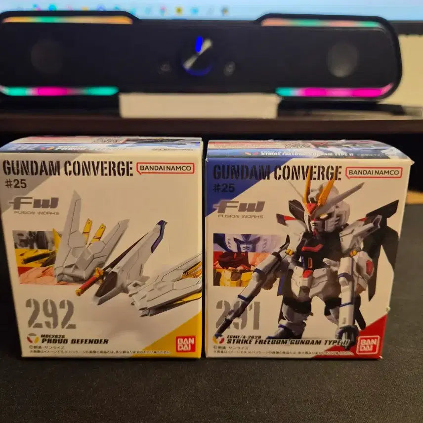 [BUNJANG] Bandai Converge Strike Freedom + Rising Pack Bundle Set / [반다이]스트라이크 프리덤+라이징팩 컨버지 일괄
