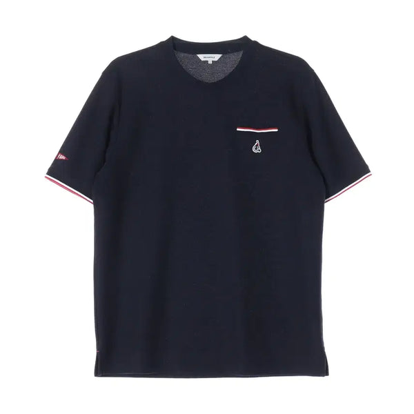 [BUNJANG] Beanpole 24SS Logo Embroidered Short Sleeve T-Shirt / 빈폴 24SS 로고 자수 포켓 반팔 티셔츠